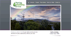 Desktop Screenshot of gapplumbing.com.au